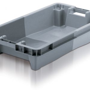 18 Ltr Stack n Nest Container 600x400x117 Solid Ref:11020