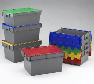 40 Ltr Coloured ALC's.bmp1 40 Ltr Coloured Lidded Crates