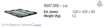 595 & Optimum Range - Lid 595 & Optimum Range - Lid
