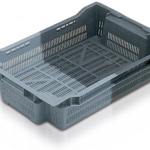 18 Ltr Stack n Nest Container 600x400x117 Vented