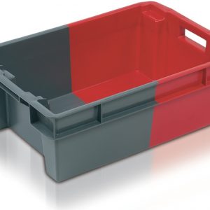 32 Ltr Stack n Nest Container 600x400x200 Solid Ref:11032