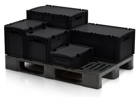 Eurobox ESD Compliant with lid.fw