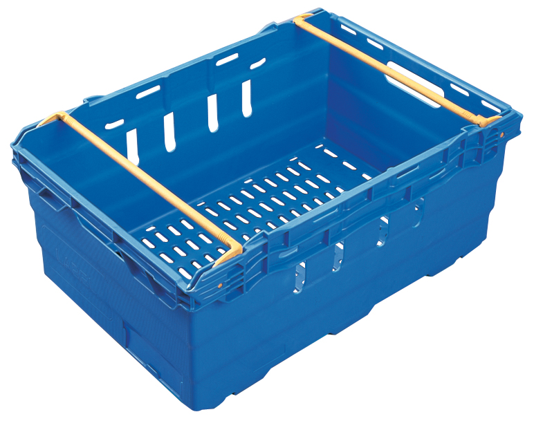 Stacking SN642402 44 Ltr Maxi nest Bale Arm Crate 600x400x253