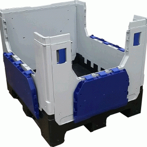KF975 Folding Pallet Box 1200x100x975 840Ltr
