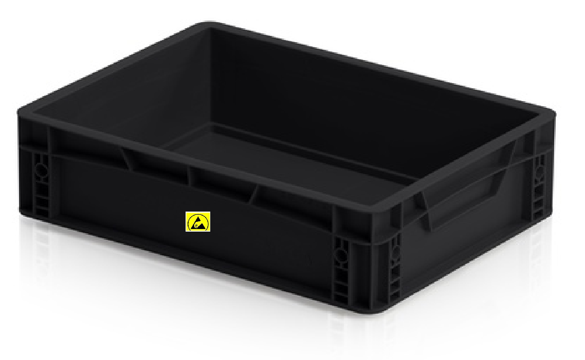 es40.30.120 esd 965609 ESD Euro container 400x300x120 REF:ESD32120 10Ltr
