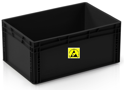 ESD Euro Container 60x40x220 REF:ESD64220 45Ltr